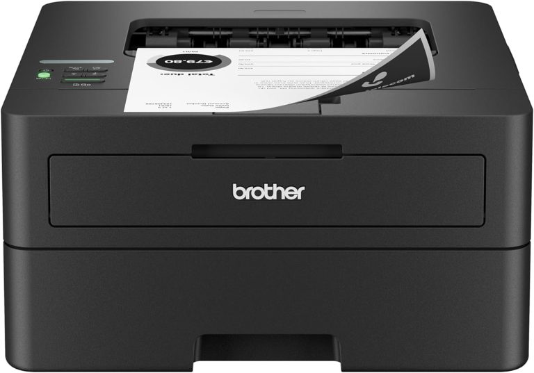 Brother HL-L2460DW Wireless Compact Monochrome Laser Printer with Duplex, Mobile Printing, Black & White Output | Includes Refresh Subscription Trial(1), Works with Alexa